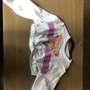 Coca Cola cropped crew neck